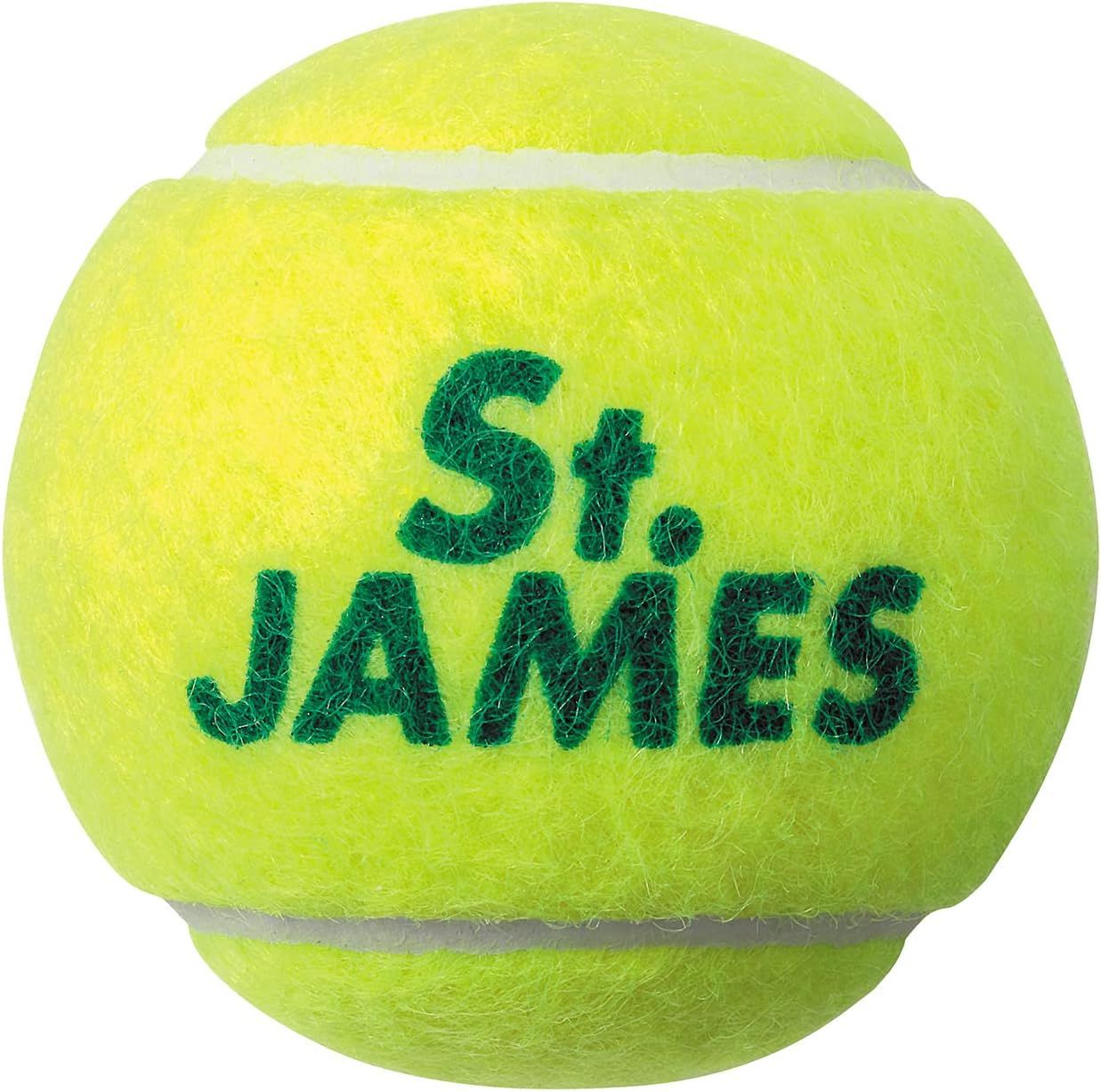 【開封済・未使用品】ダンロップ 硬式 テニス ボール St.JAMES(セント・ジェームス) 4球入×15ボトル(60球)