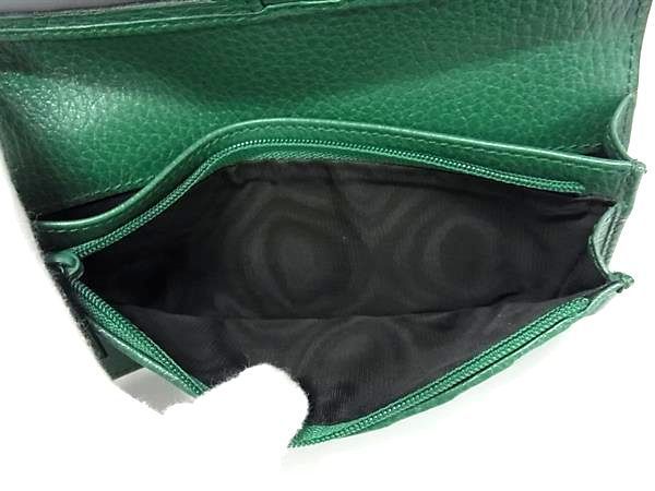 □新品□未使用□ GUCCI グッチ インターロッキングG レザー 二つ折り  