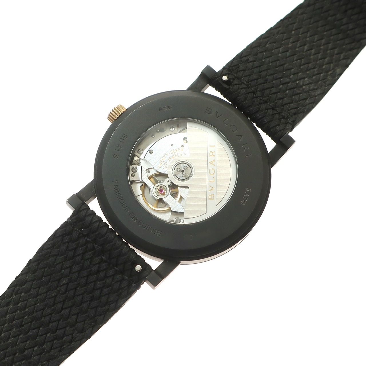 極美品】BVLGARI ブルガリ ブルガリブルガリ ソロテンポ 102929 デイト 
