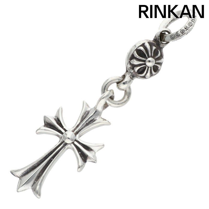 クロムハーツ 1B TNY CH CRS|1ボールタイニーCHクロス シルバーネックレストップ メンズ