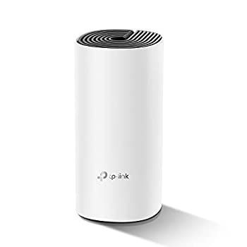 【中古】(未使用･未開封品)TP-Link WiFi 無線LAN メッシュWiFiシステム デュアルバンド AC1200 中継器 3年保証 1ユニット Deco M4 ホワイト