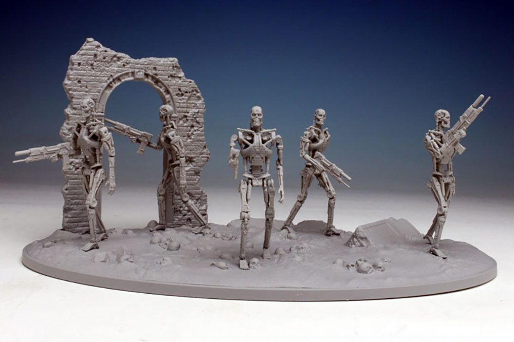 1 32 ターミネーター2 T-800 エンドスケルトン 5体セット