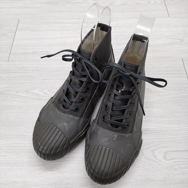 MOONSTAR/Steven Alan ALWEATHER SNEAKERS 23cm 定価17600円 ハイカット スニーカー ブラック レディース ムーンスター/スティーブンアラン【中古】4-0616G◎