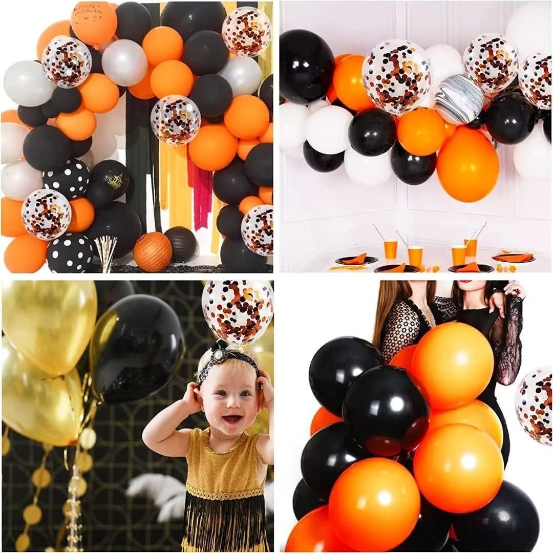 Krucio ハロウィーン風船 ハロウィーンの装飾 50個 ハロウィン