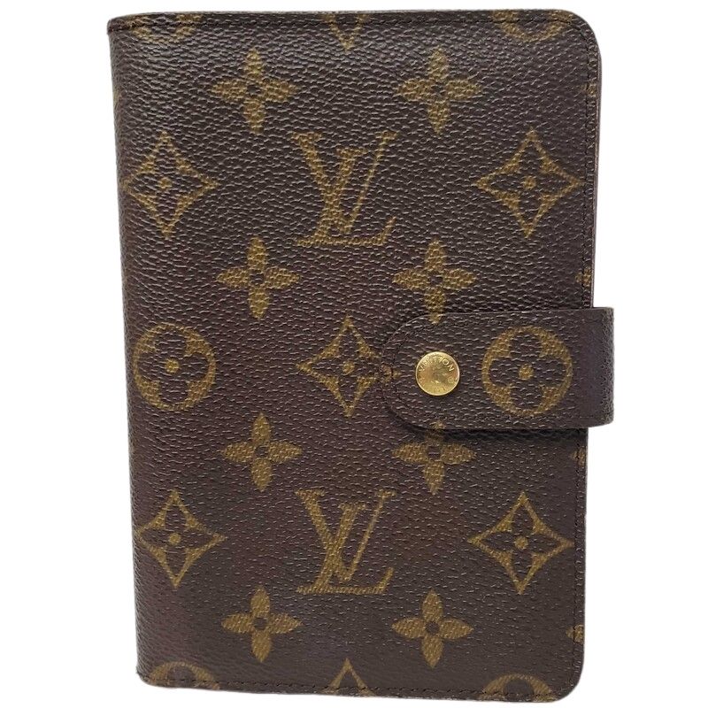 LOUIS VUITTON ルイ ヴィトン モノグラム ポルト パピエ ジップ M61207