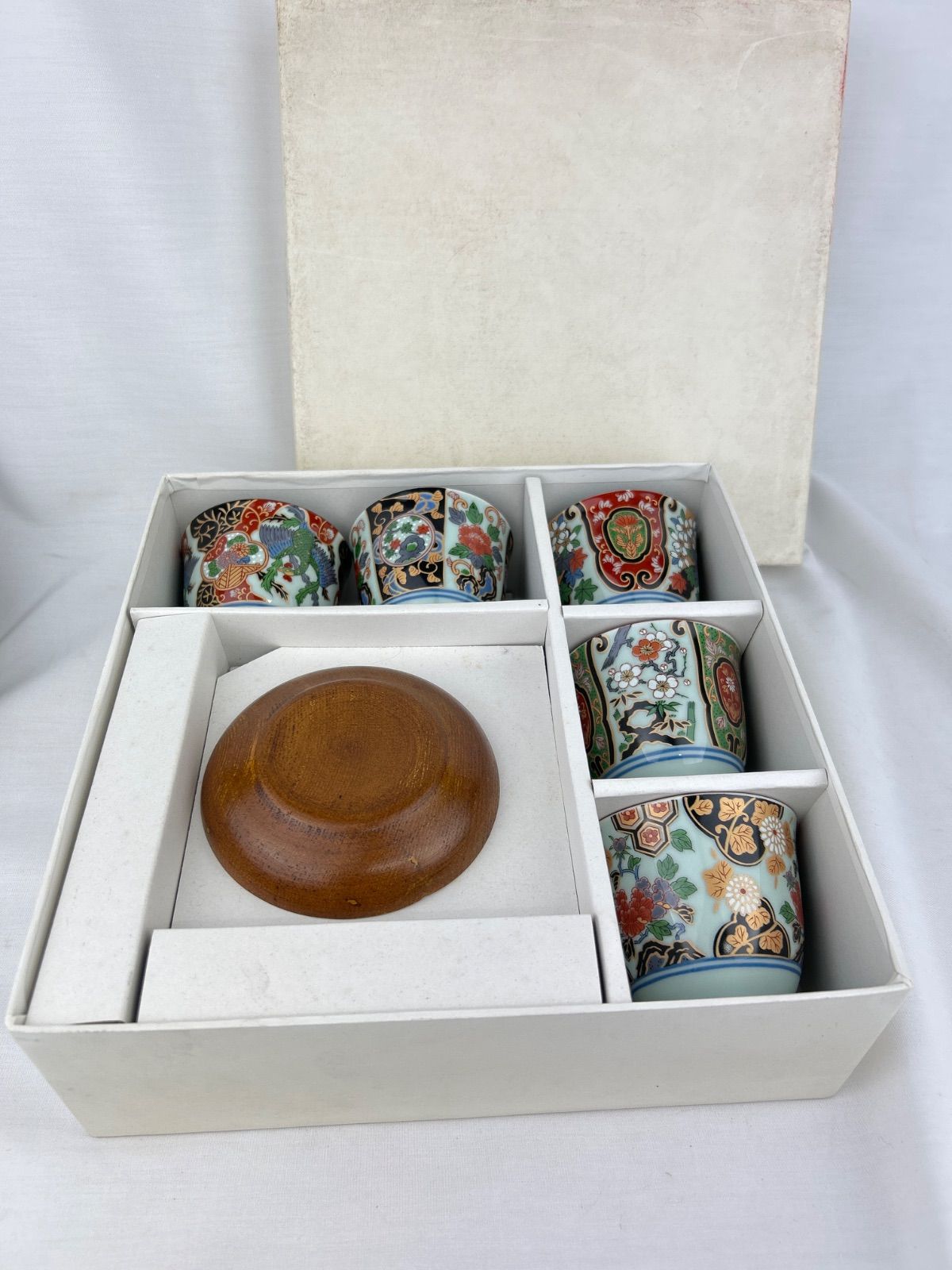 1150.有田焼 古伊万里 茶托付仙茶揃 5客セット - メルカリ 1150.有田焼 古伊万里 茶托付仙茶揃 5客セット - メルカリ