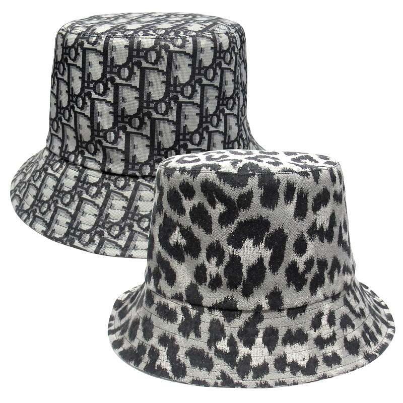 DIOR ディオールレオパードxオブリーク バケットハット 状態Ａ　男女兼用 未使用 21aw クリスチャンディオール Christian Dior レオパード柄