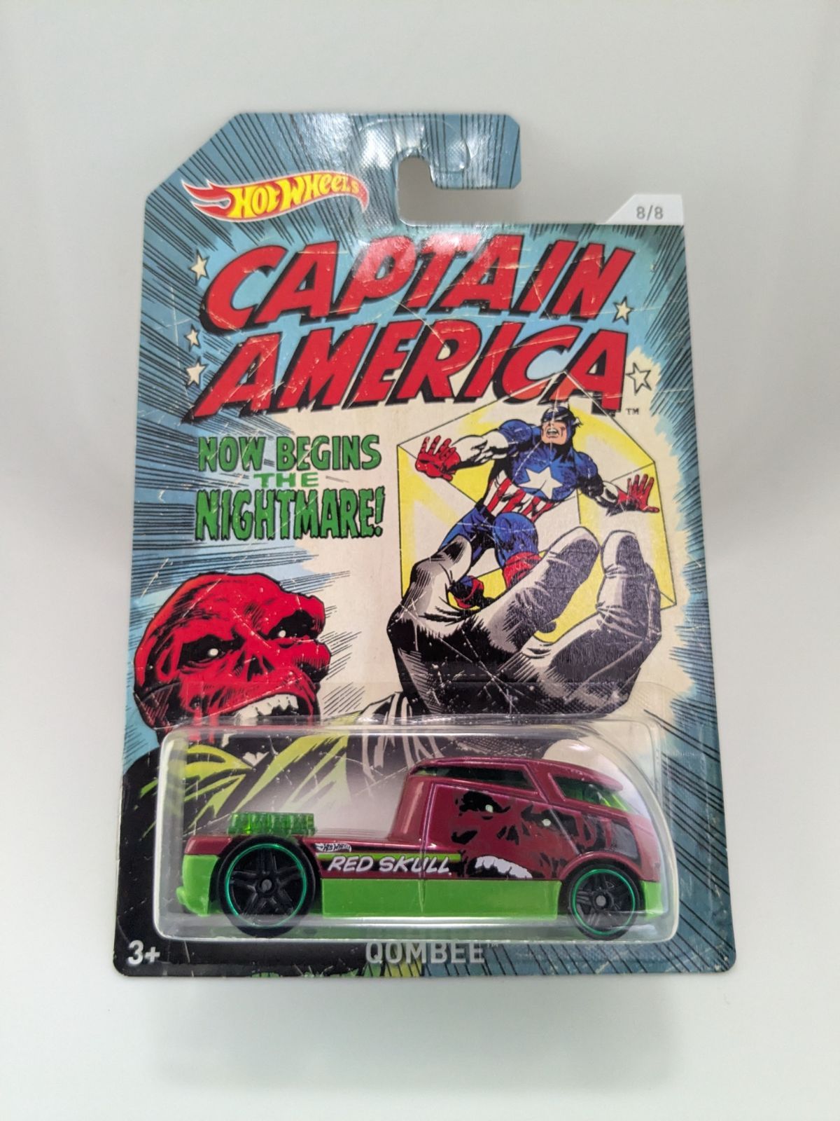 ホットウィール キャプテン・アメリカ 8台コンプリートセット MARVEL