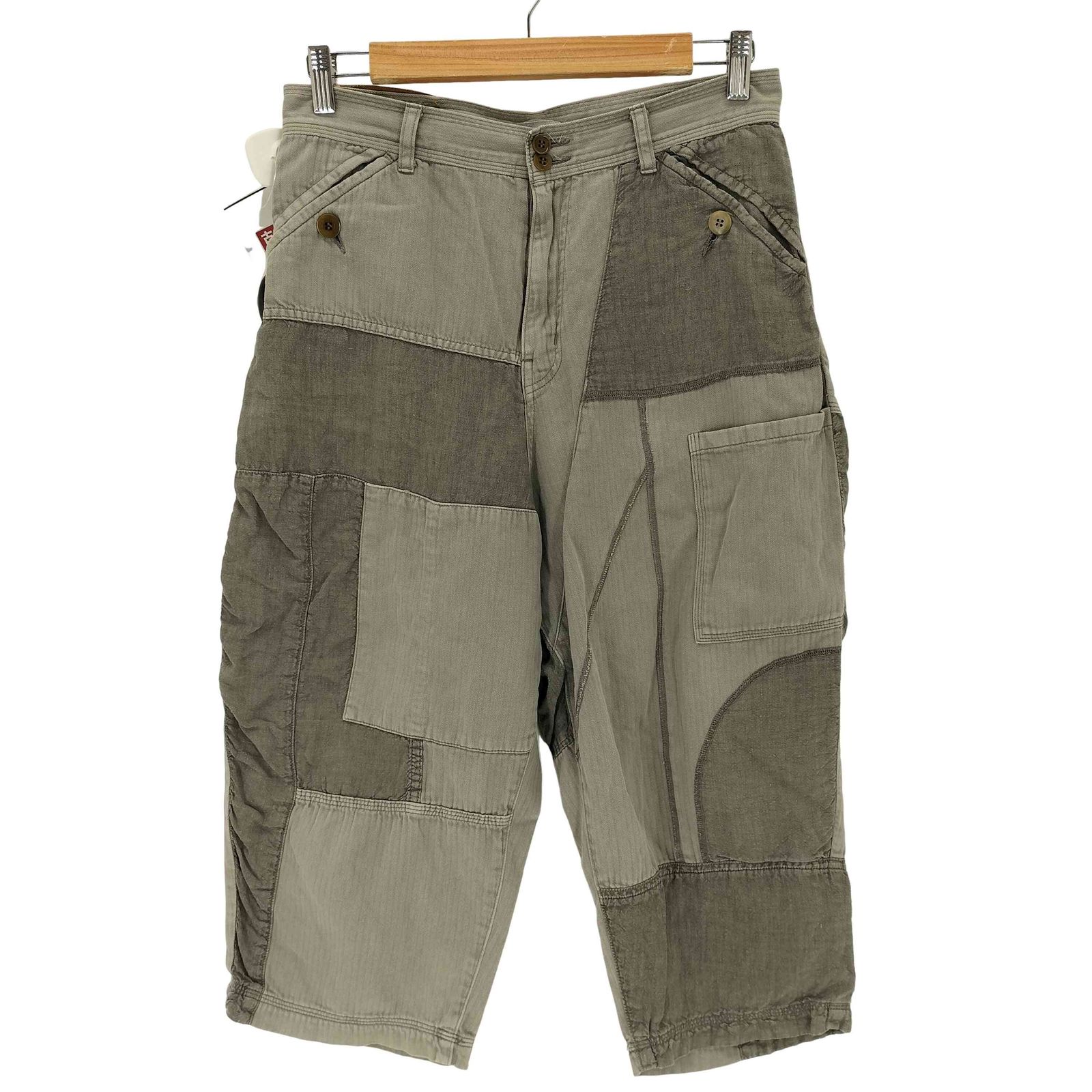 アンダーカバーイズム UNDERCOVERISM 再構築 パッチワーク クロップド