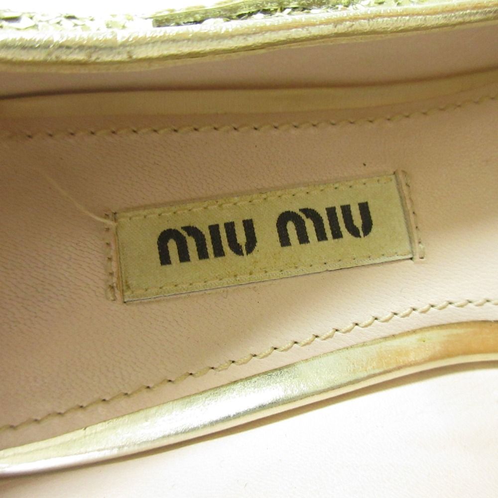 MIUMIU グリッター