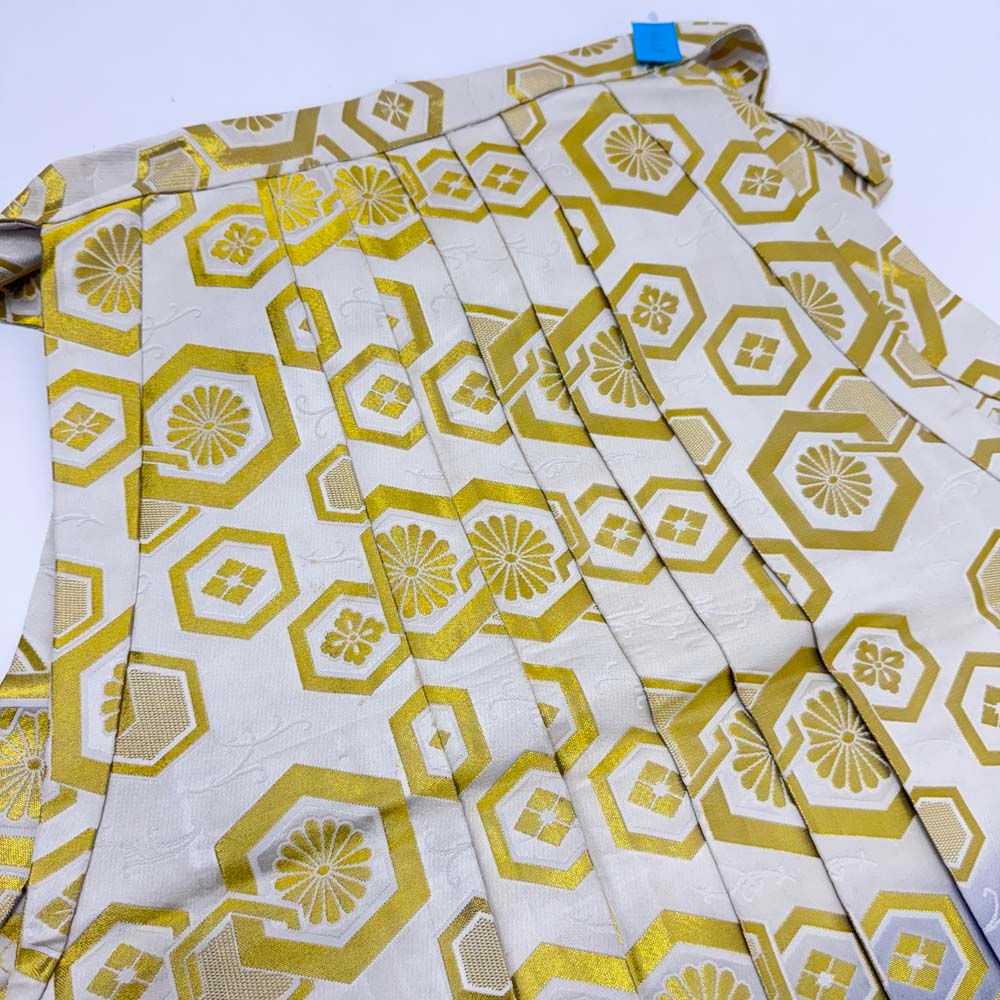 袴 行灯袴 男袴 紐下丈94cm 男性用袴 2L-3Lサイズ 成人式袴 金 黒 4628