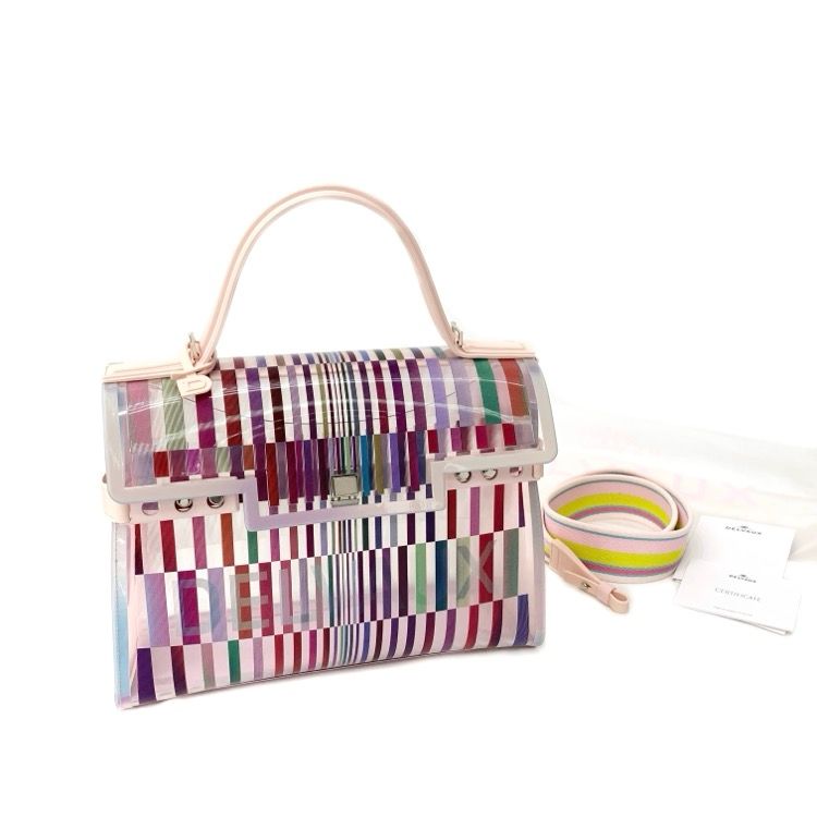 DELVAUX デルヴォー タンペートGM アイキャッチャー PVC×ラバー 限定 