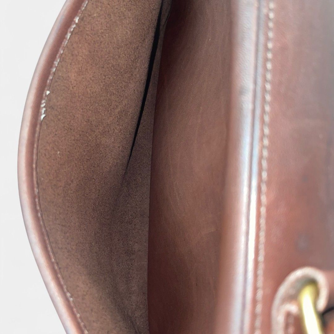 オールド コーチ ブリーフケース ショルダーバッグ ブラウン