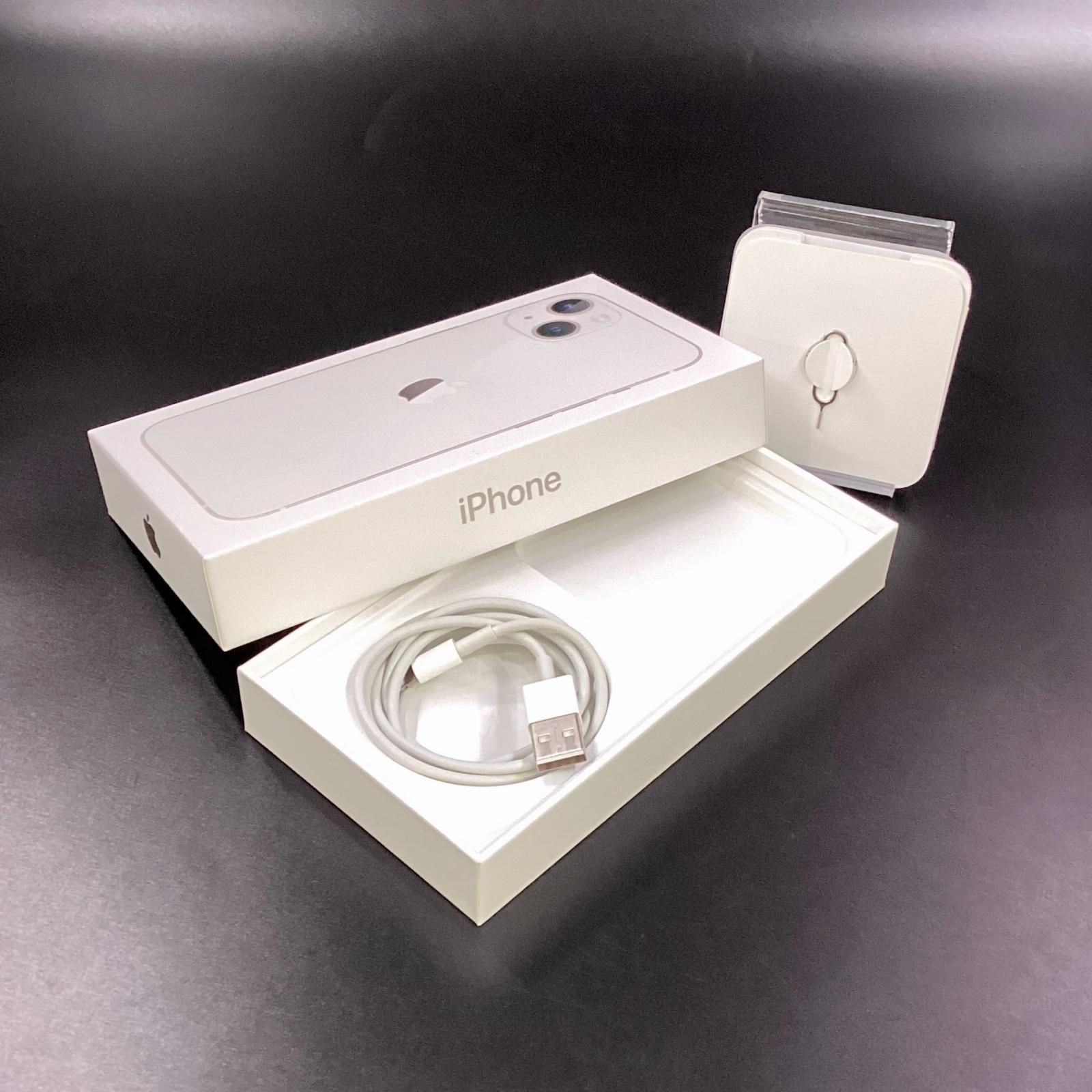 スマートフォン・携帯電話 iPhone 13 128GB スターライト SIMフリー 白