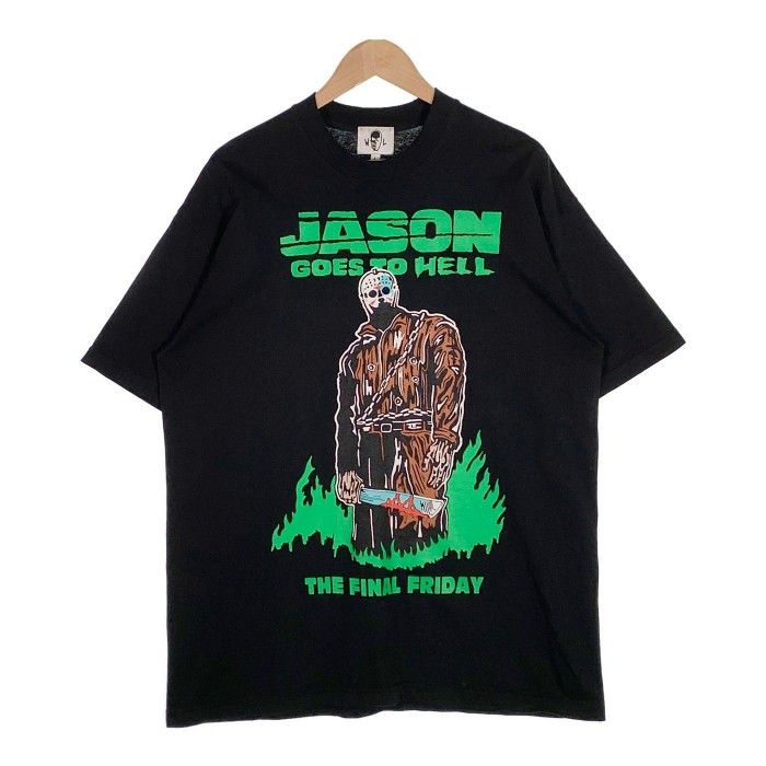 Warren Lotas ウォーレンロータス JASON GOES TO HELL TEE ジェイソン プリントTシャツ ブラック Size L -  メルカリ