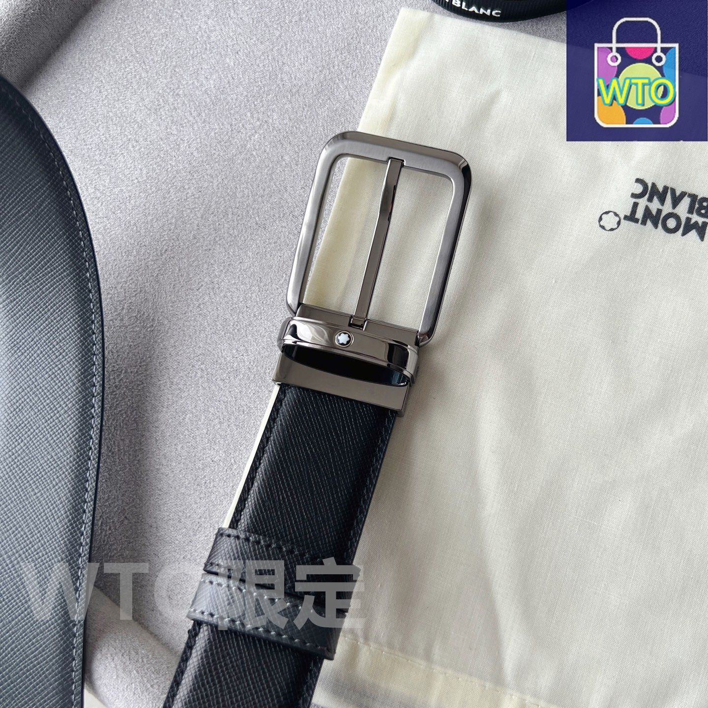 今日特価】Montblanc モンブラン レクタンギュラーバックル