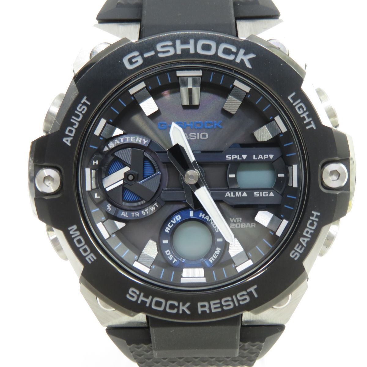 CASIO カシオ G-SHOCK GST-B400FP-1A2JR G-STEEL Gスチール ファイヤーパッケージシリーズ タフソーラー 腕時計 ※中古