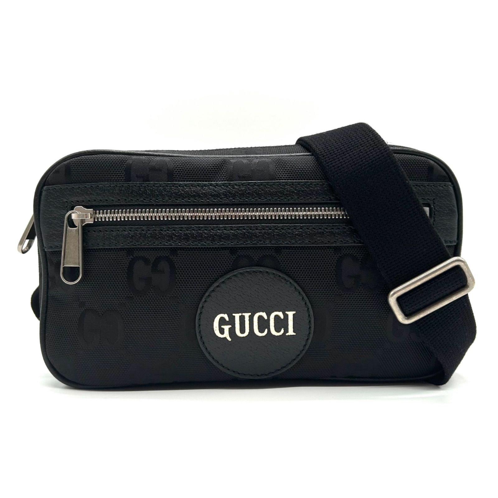 GUCCI グッチ オブザグリッド GGナイロン ウエストポーチ ボディバッグ 