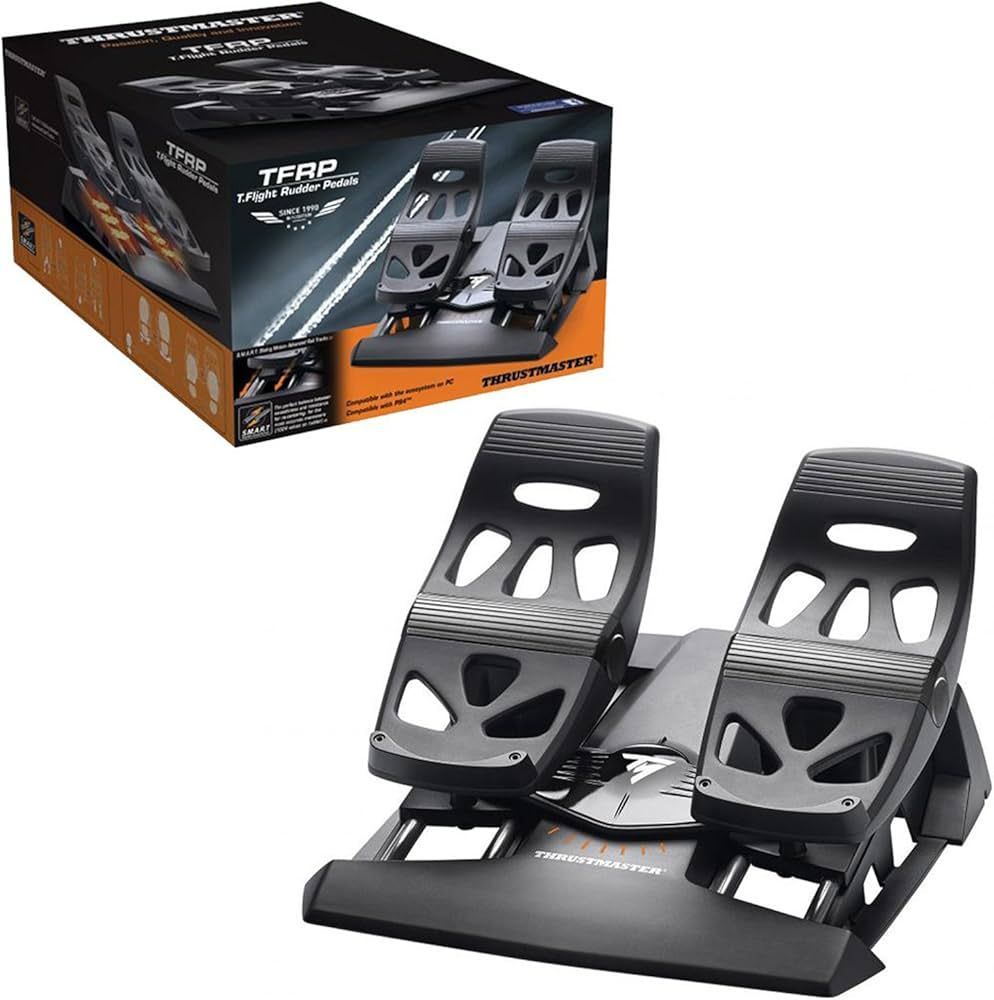 美品】スラストマスター TFRP T.Flight Rudder Pedals ジョイスティック用ラダーペダルセット K0726 0808ML012  0120240807101828 - メルカリ