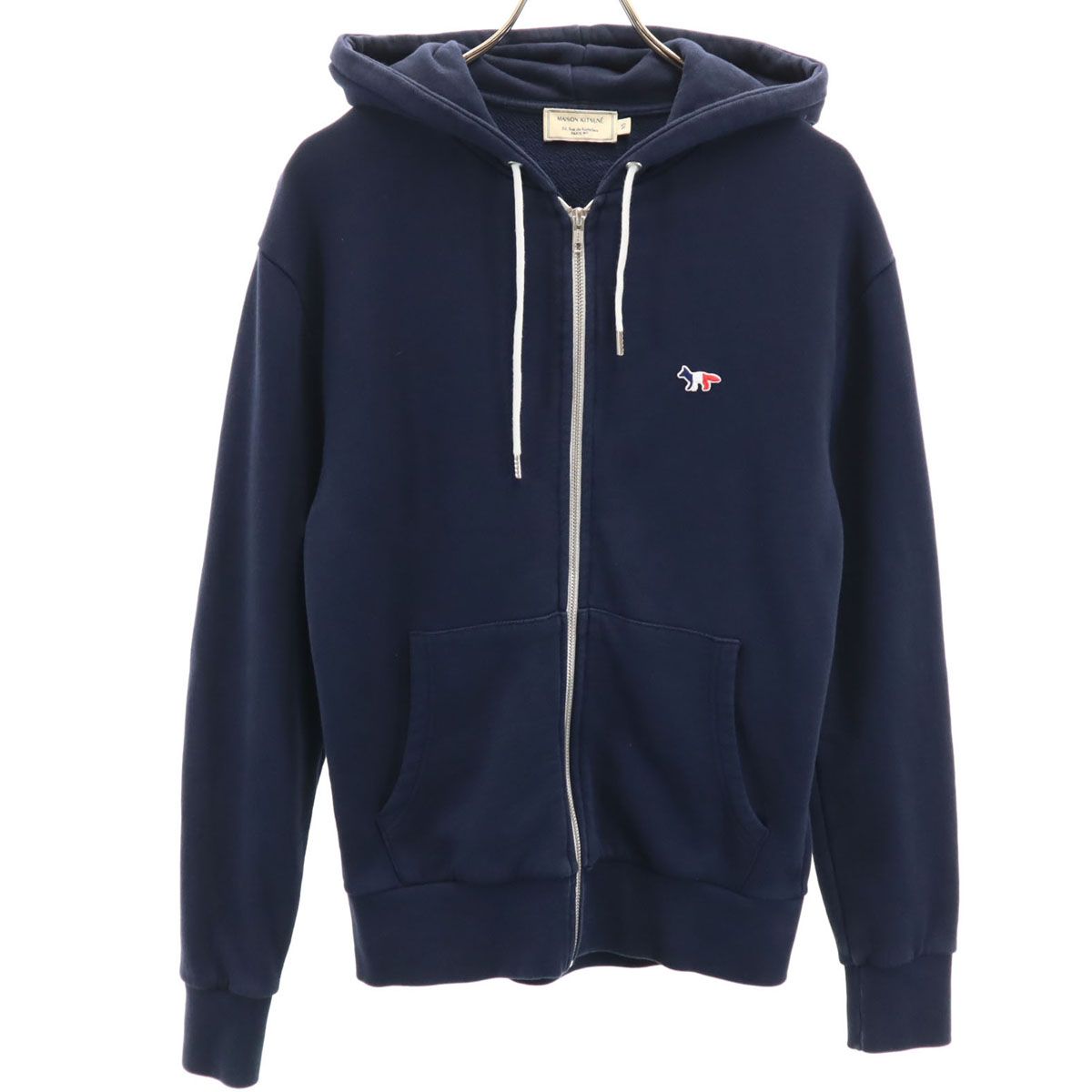 MAISON KITSUNE メゾンキツネ ポルトガル製 長袖 ジップパーカー MAISON KITSUNE メゾンキツネ ポルトガル製 長袖 ジップパーカー