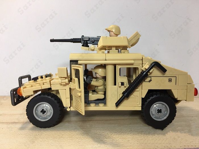 LEGO レゴ 互換 ブロック 模型 プラモデル ハンヴィー軍用車輛