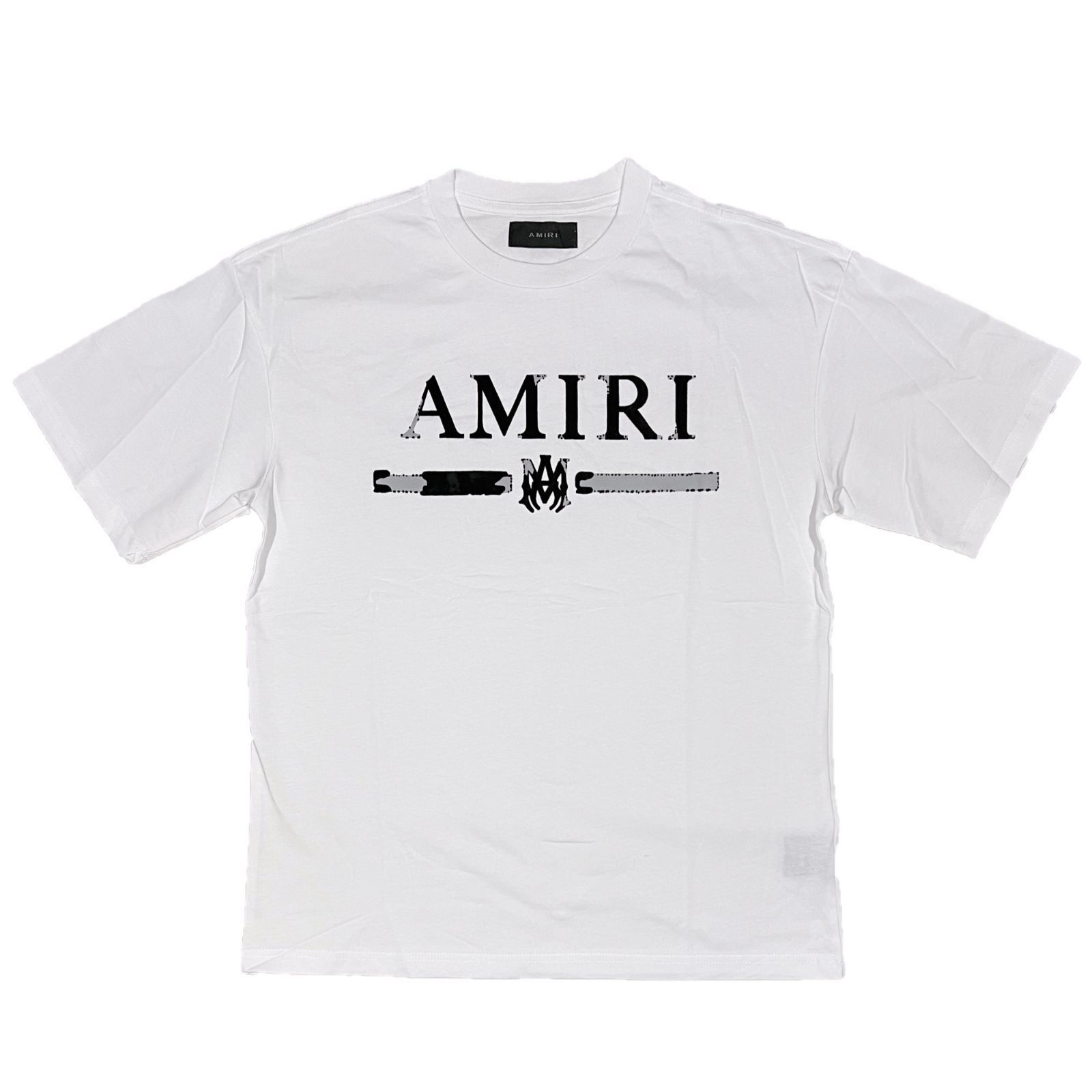 アミリ M.A. Bar Appliqu 半袖 Tシャツ ホワイト - メルカリ