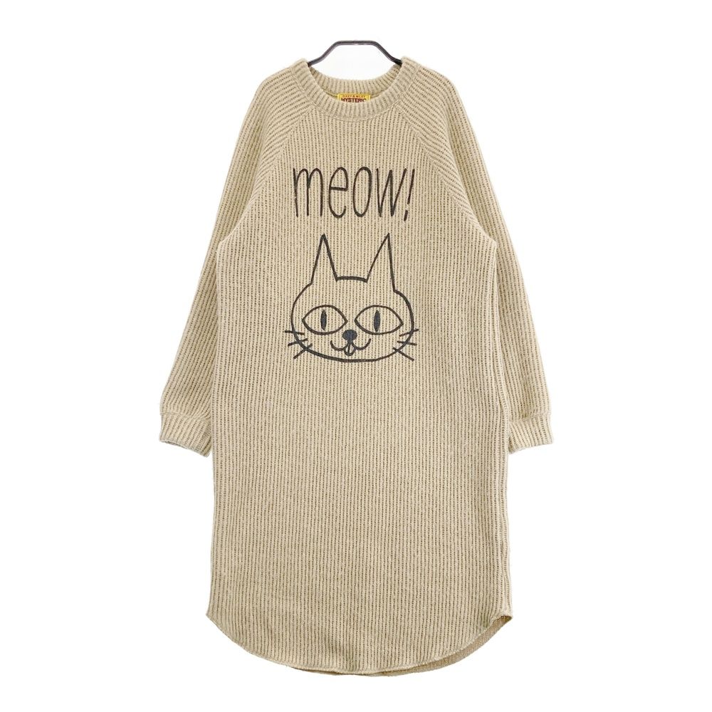 HYSTERIC GLAMOUR ヒステリックグラマー ニットワンピース ベージュ系 F 240101492312 レディース