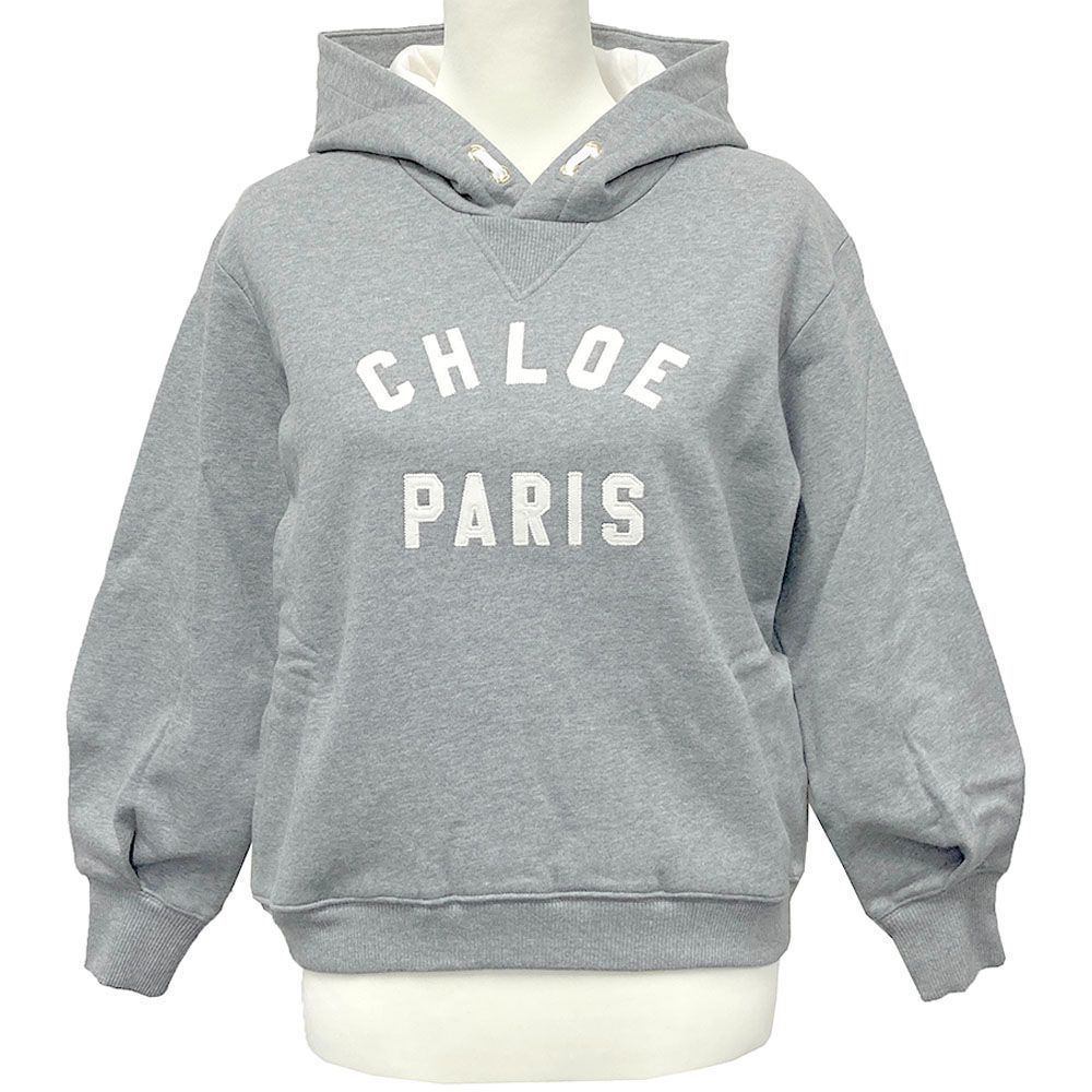 CHLOE KIDS クロエ キッズ C 20646 A 46 ロゴスウェット プルオーバー パーカー フーディー 大人もOK