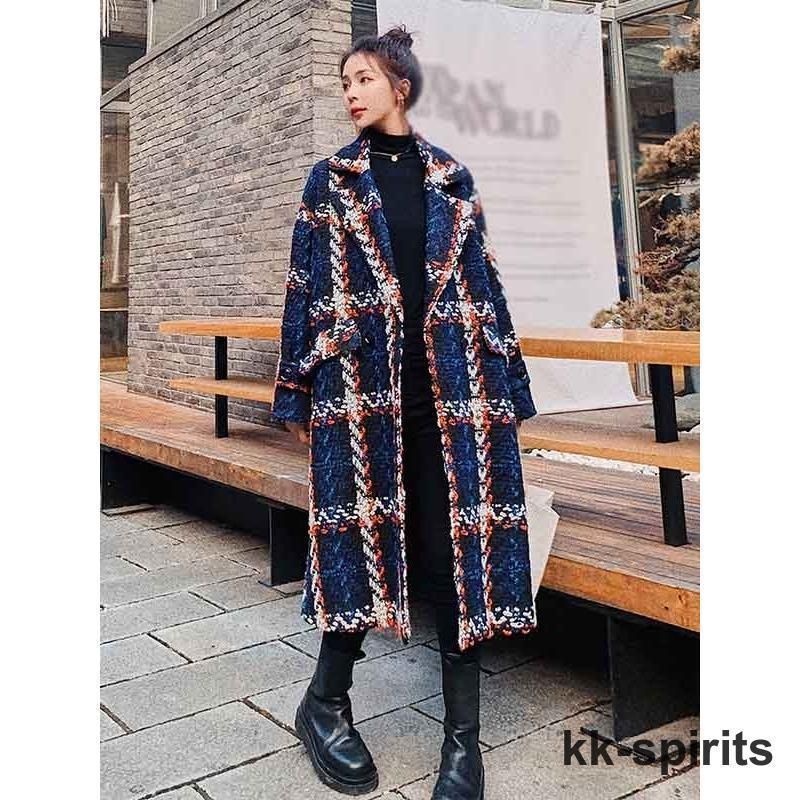 チェスターコート チェック柄 レディース ロングコート コクーンコート