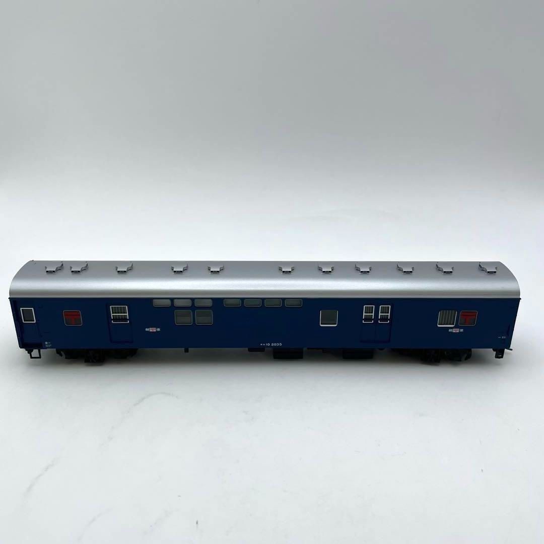 HOゲージ TOMIX 郵便車 オユ10 (非冷房・青) HO-517トミックス