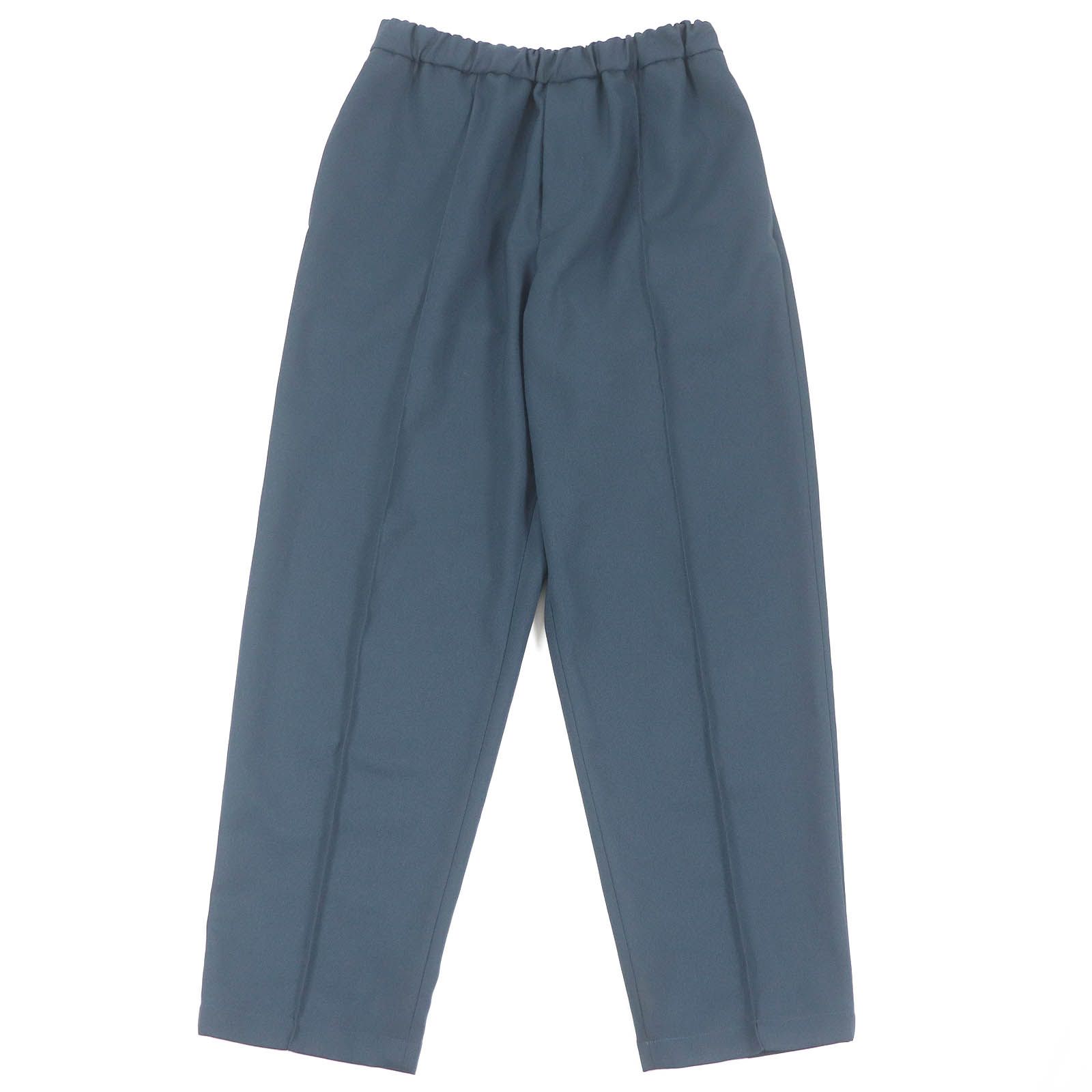 美品JIL SANDER ジルサンダー J21KA0012 リラックス テーパードパンツ ジョガーパンツ クロップドパンツ ネイビー系 44 イタリア製 正規品 メンズ