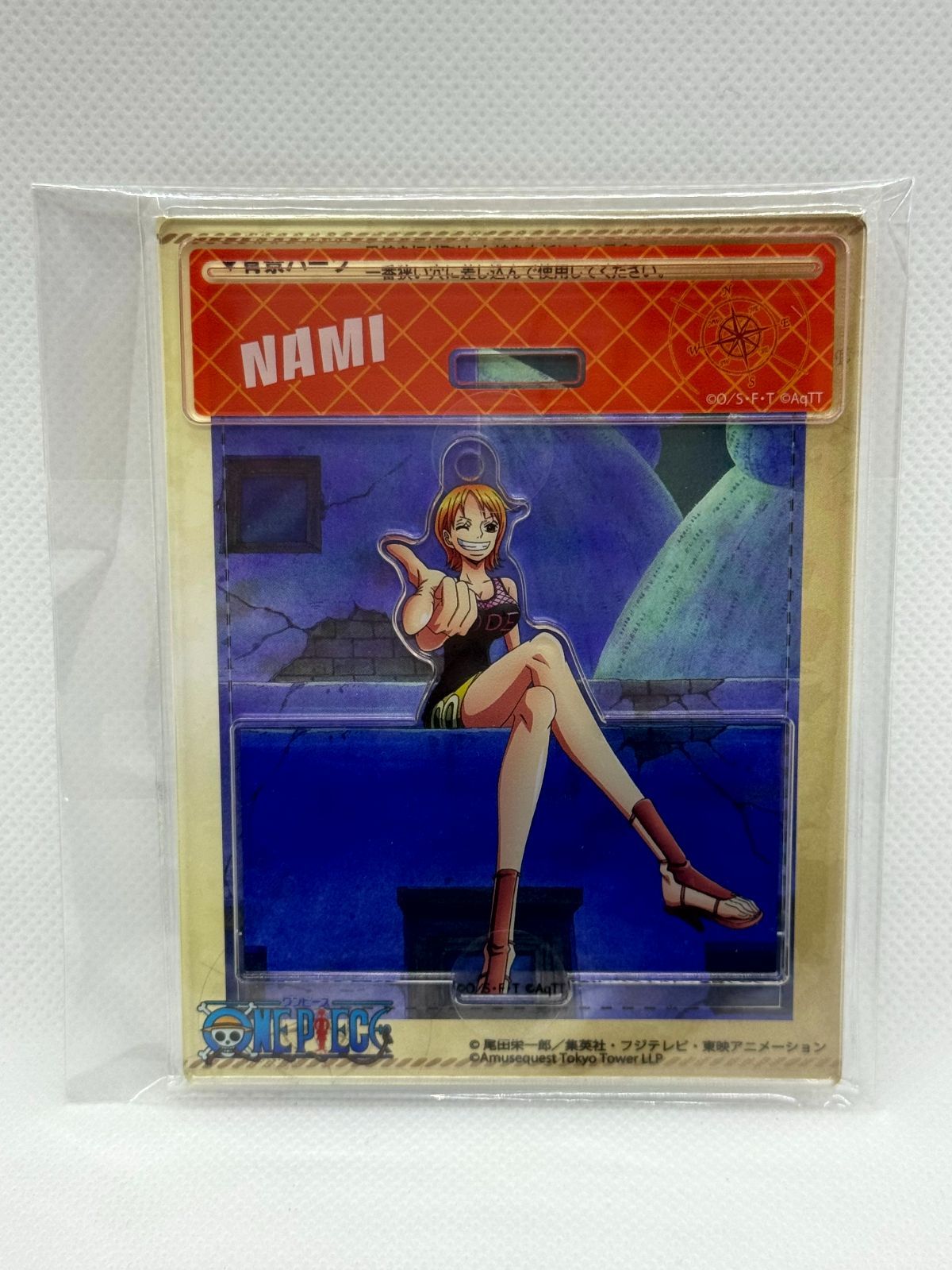 ONE PIECE - 東京 ワンピース タワー 限定 ナミ アクリル スタンド  チャーム 未開封 未開封 ナミ ハロウィン2019 アクリルスタンドチャーム