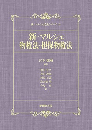 新・マルシェ物権法・担保物権法 (新マルシェ民法シリーズ 2)