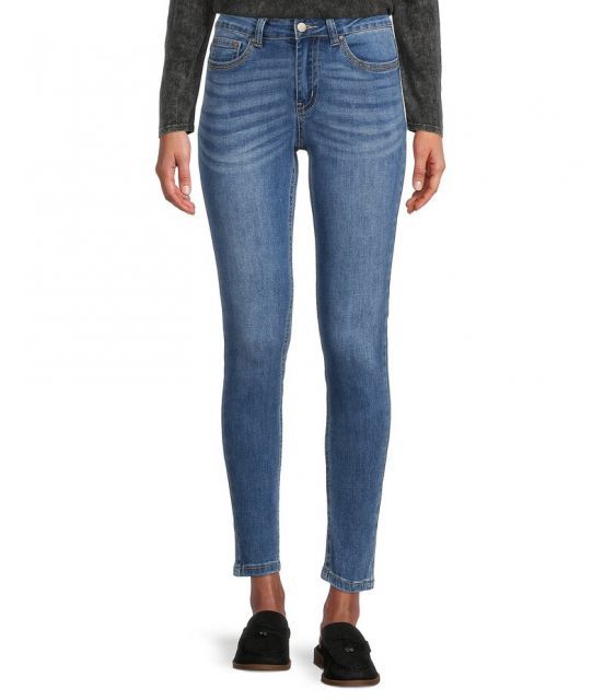【送料無料】 レバ レディース デニムパンツ ジーンズ ボトムス Tanya Ankle Skinny Denim Jeans Med Vintage