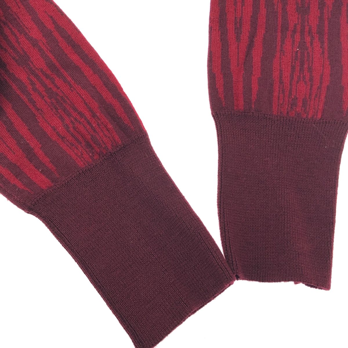 Maison Martin Margiela メゾンマルタンマルジェラ 13AW １番 ダマスク柄 ボレロ カーディガン  サイズ:表記なし  レッド  レディース Maison Martin Margiela メゾンマルタンマルジェラ 13AW 1番