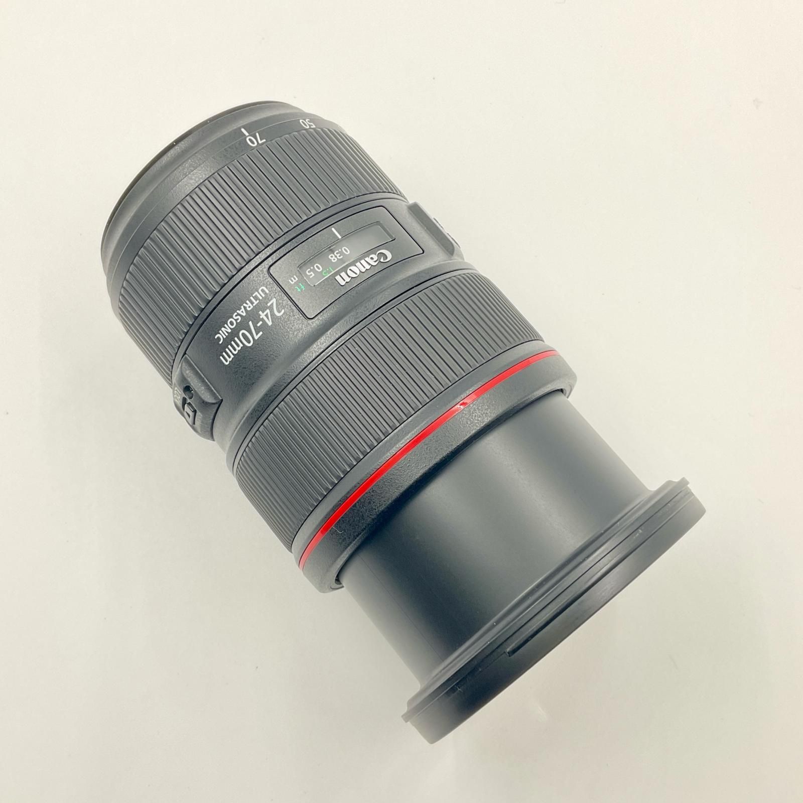 美品 キャノン レンズ Canon EF24-70mm f2.8l ii usm ズームレンズ