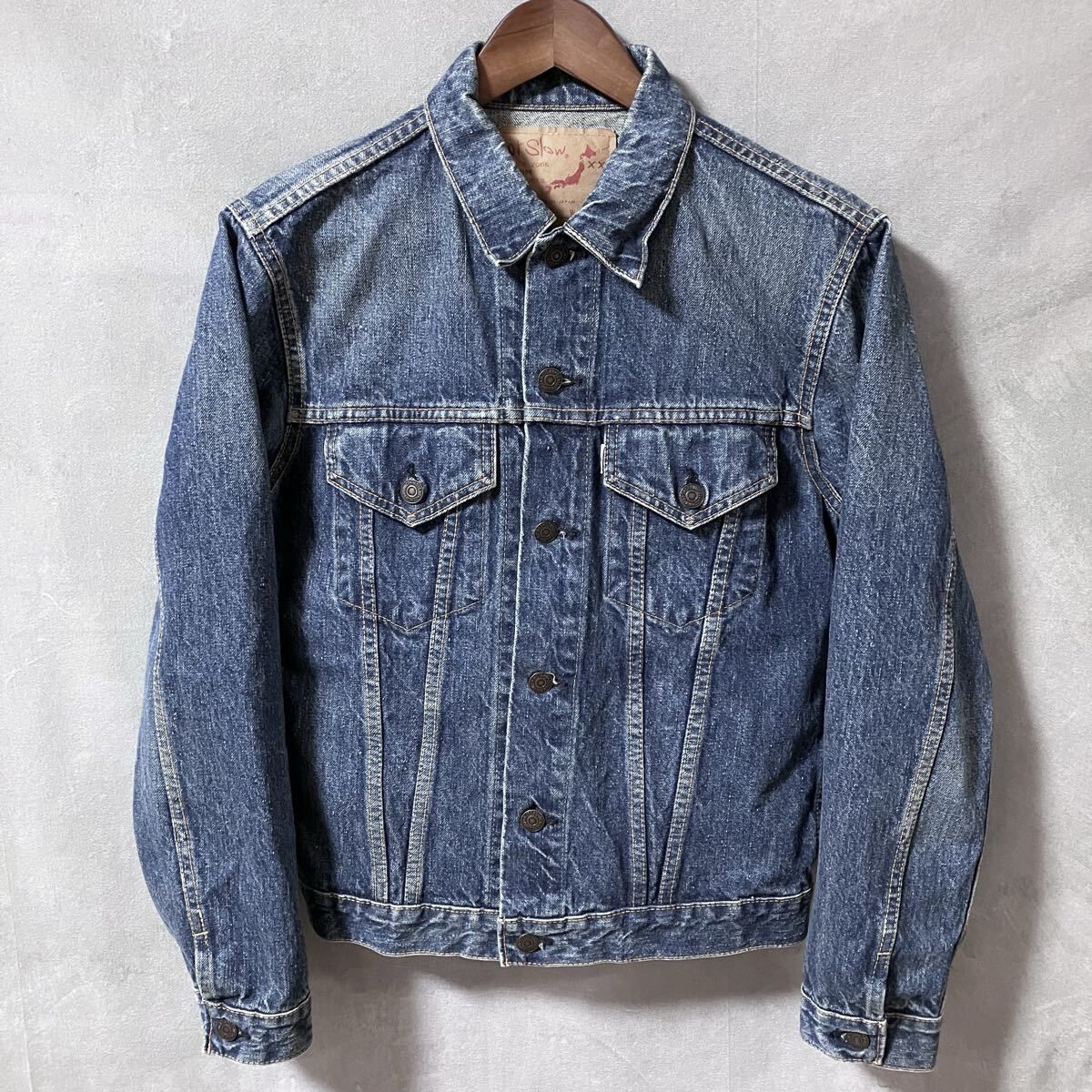 orSlow オアスロウ 60's 3RD TYPE DENIM JACKET ウォッシュ 加工