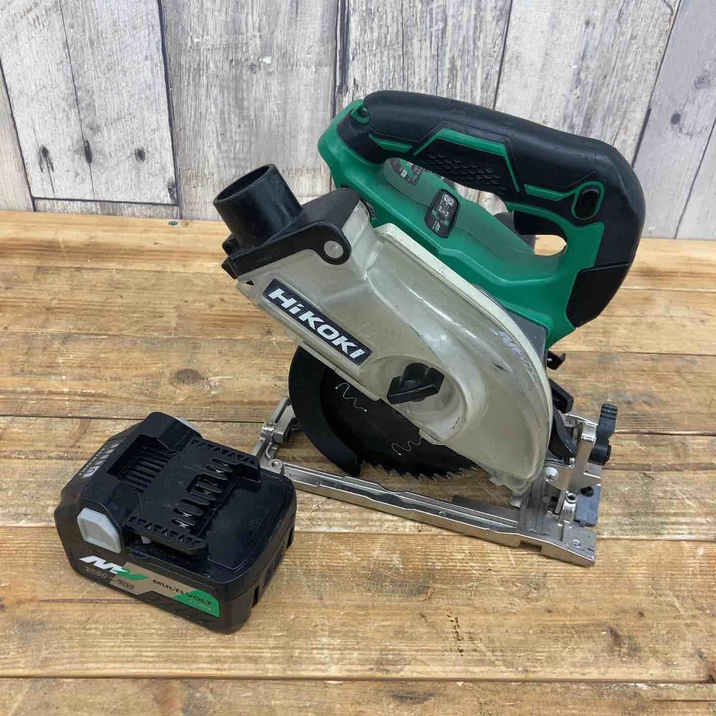 品 ハイコーキ HIKOKI 旧 日立工機 36V コードレス集じん丸のこ C3605DYA NN バッテリー1個付属 東大和店