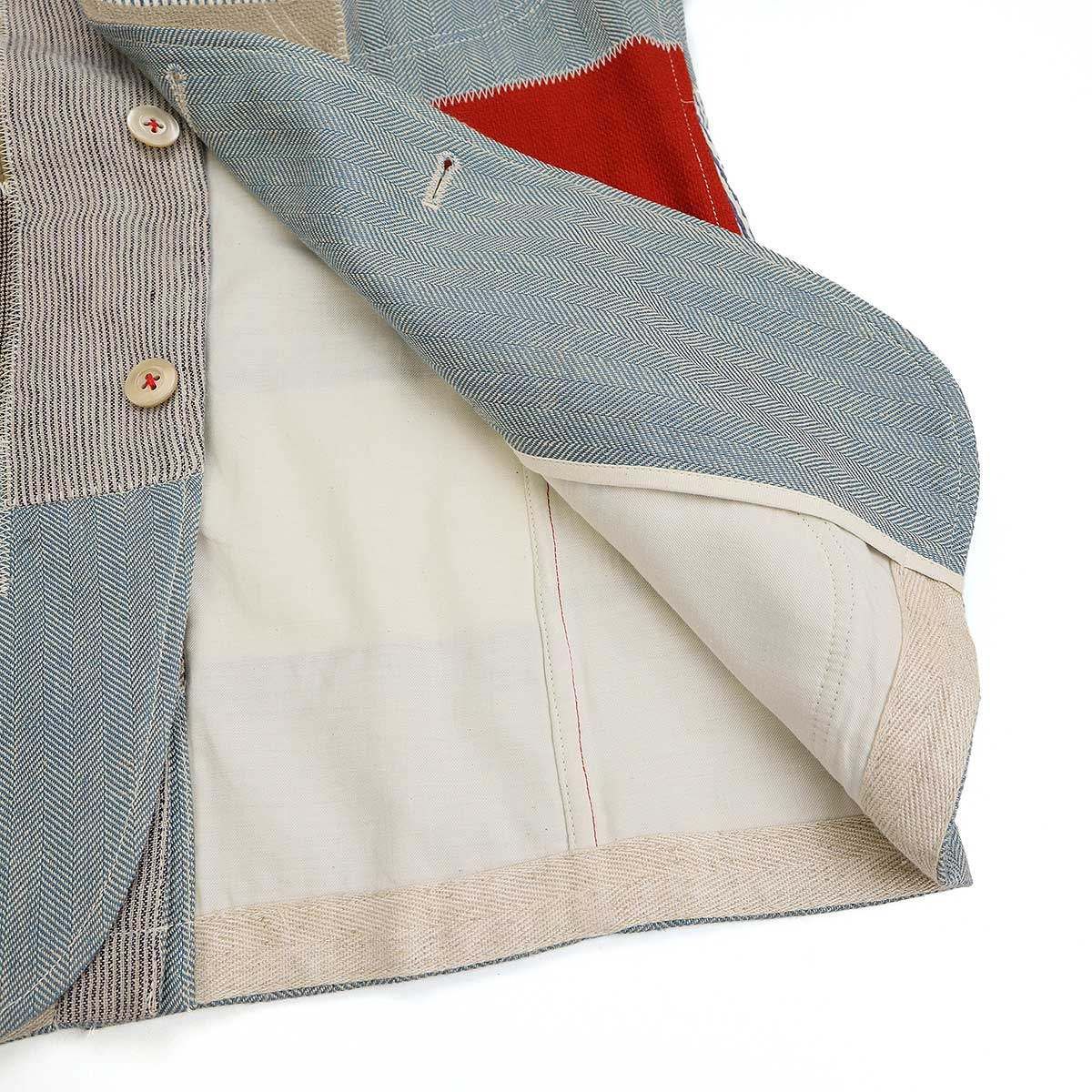 コムデギャルソン　ジュンヤワタナベ　パッチワーク　テーラードジャケット CDG JUNYA WATANABE MAN(コムデギャルソン ジュンヤ ワタナベ マン