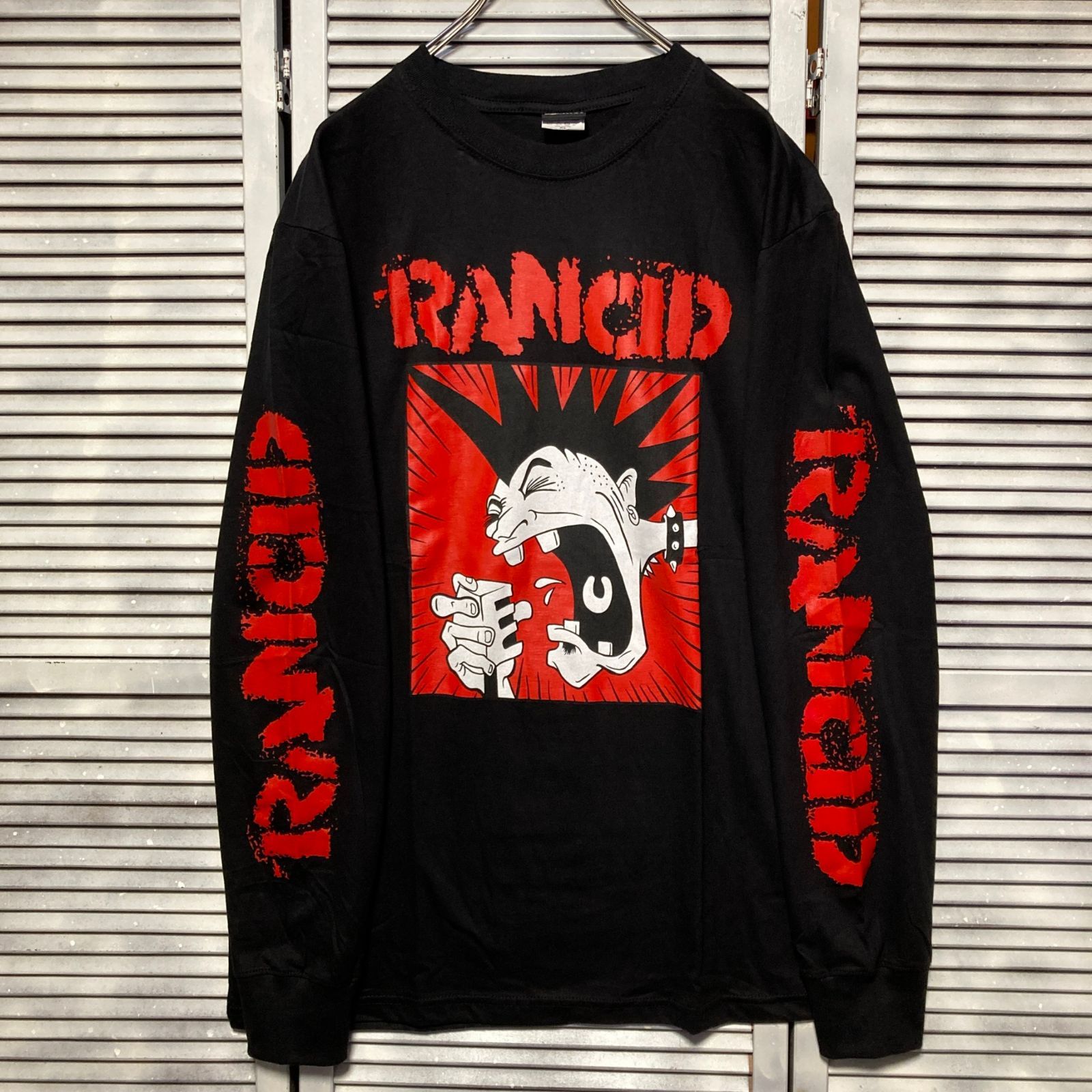 RANCID ランシッド 黒 長袖 Tシャツ ロンT バンド ロング