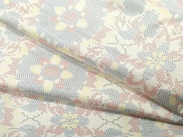 平和屋着物○本場大島紬 白大島 吉祥花文 正絹 逸品 CAAR8299vf - メルカリ