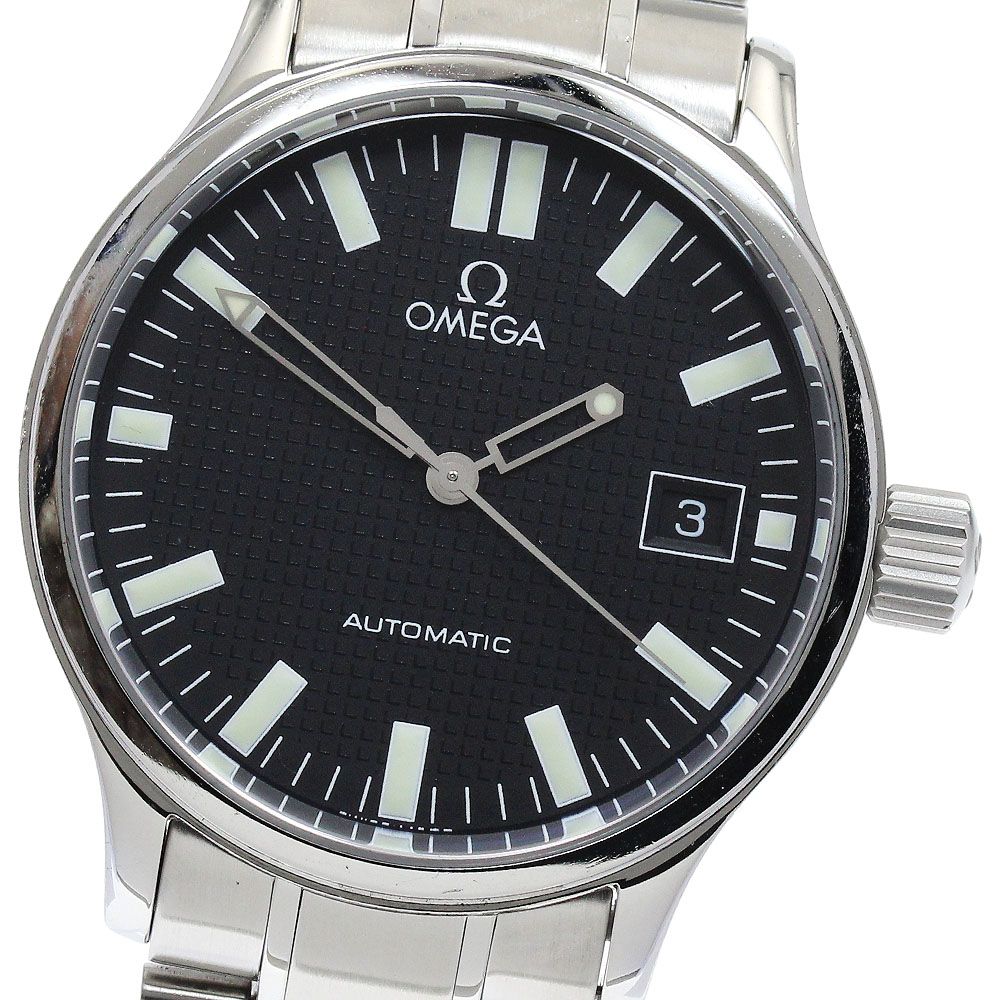 オメガ OMEGA 5203.80 クラシック デイト 自動巻き メンズ保証書付き_  