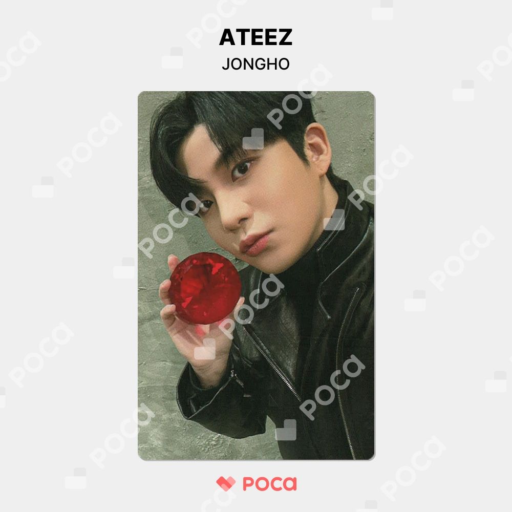 ATEEZ JONGHO PHOTOCARD ジョンホ　トレカ ATEEZ ジョンホ トレカ NACIFIC 公式 トレカ - メルカリ