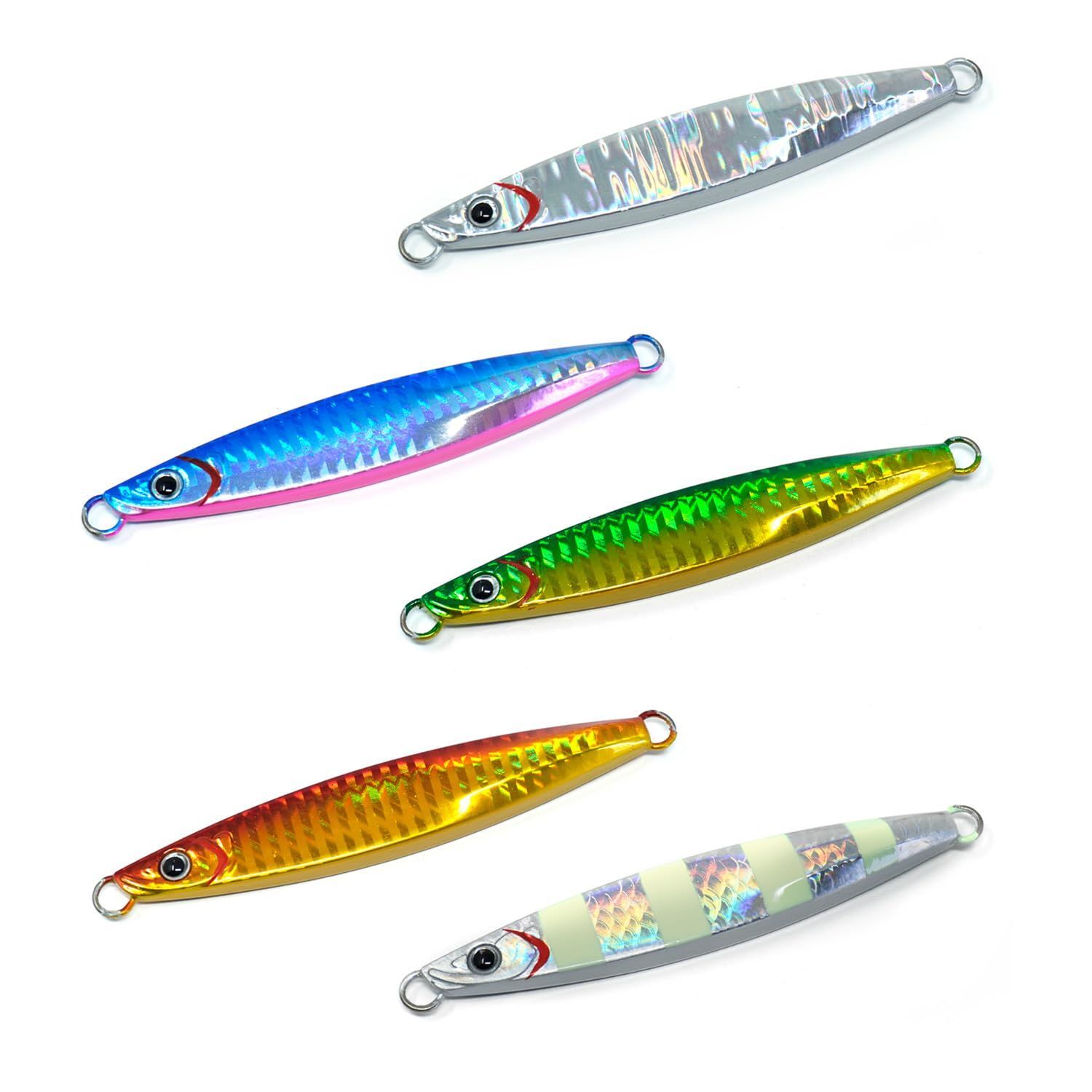 フィッシング 150g_全色5個セット リーフスローフォール タイプB 