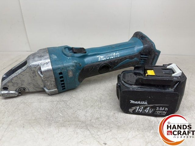 ♪♪ マキタ JS160D 14.4V 充電式ストレートシャー 純正バッテリー1個付き makita