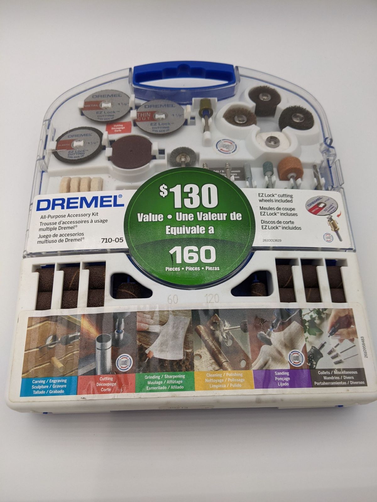 DKN120 Dremel ドレメル 4000 ロータリーツール スターターキット 160ピース セット HRDEVELOPMENT_JP