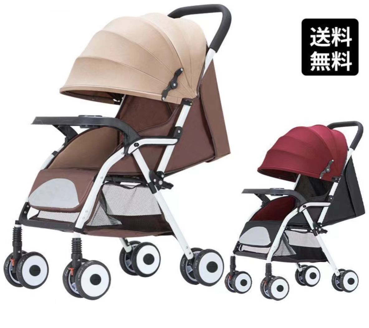 人気推薦◆モデル ベビーカー バギー 軽量 コンパクト 折りたたみ リクライニング調整 赤ちゃん キッズ 幼児用 新生児 出産祝い