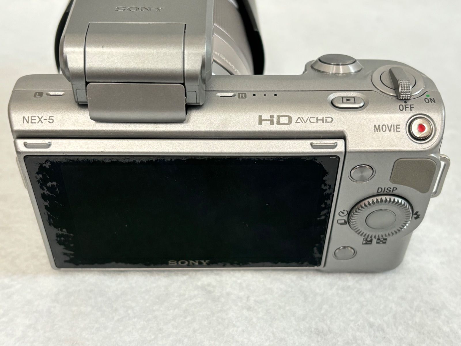 SONY NEX-5 SEL1855 SEL16F28 ミラーレス一眼カメラ SONY α NEX-5 デジカメ SEL1855 SEL16F28 レンズ シルバー