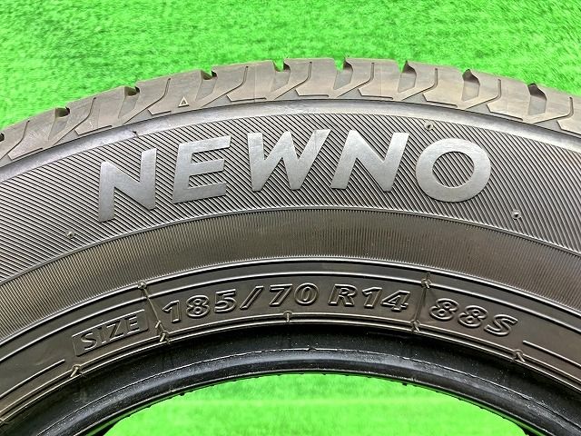 BRIDGESTONE サマー ブリヂストン ニューノ 185 70R14 4本 6ミリ FFCRYSTALESIA_COM