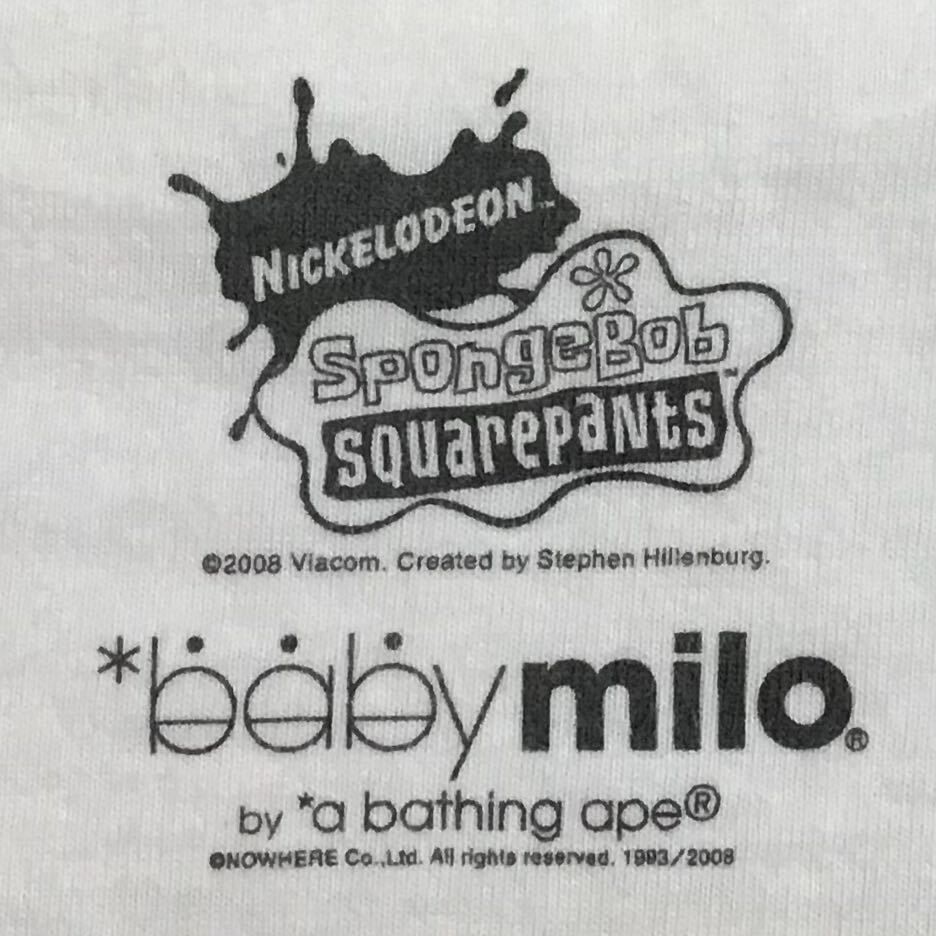 スポンジボブ × BAPE マイロ Tシャツ Mサイズ a bathing ape エイプ